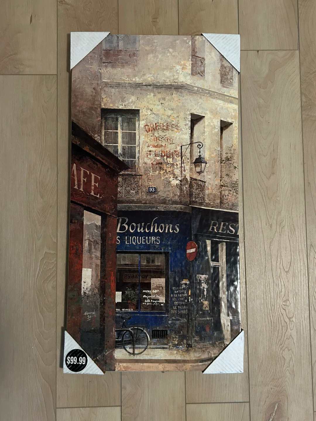 Aesthetic Cafe and Bouchons Wall Art