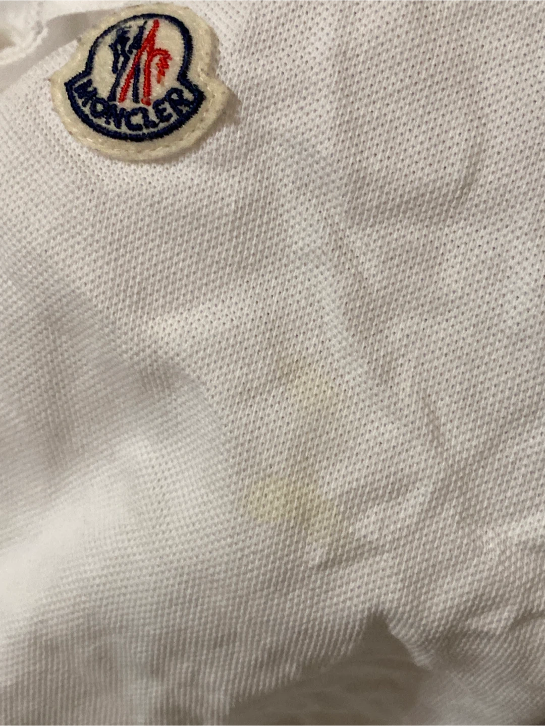 Moncler White Polo Shirt - photo 5