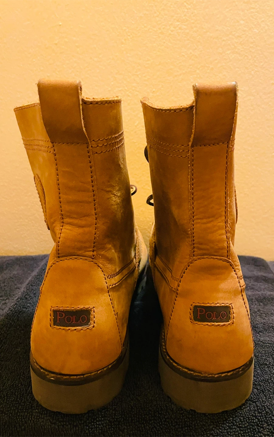 Polo Ralph Lauren Leather Lace-Up Boots - photo 3