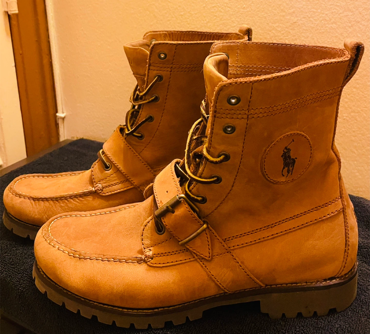 Polo Ralph Lauren Leather Lace-Up Boots - photo 2