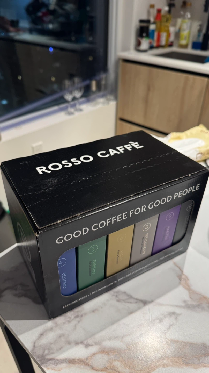 Rosso Caffè Espresso Pods - 120 Count - photo 2