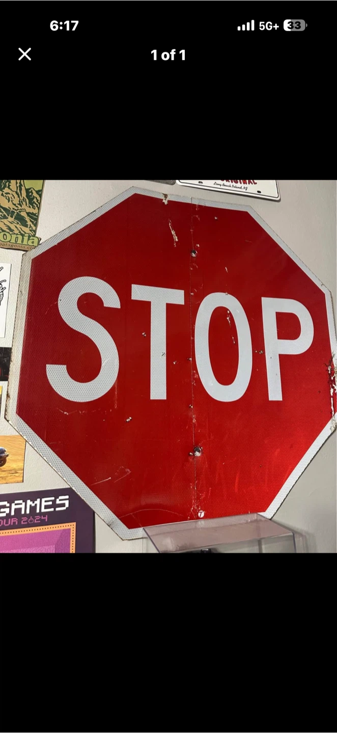 Retired Stop Sign