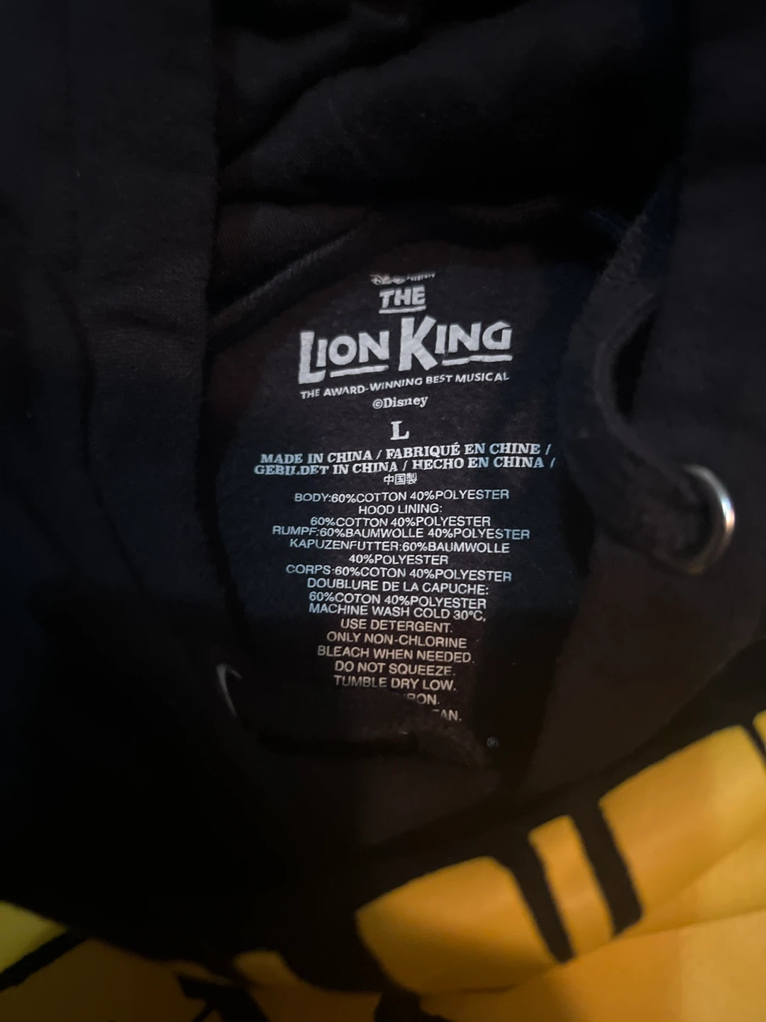 The Lion King Hoodie and Tote Bag Set - Size L - photo 3