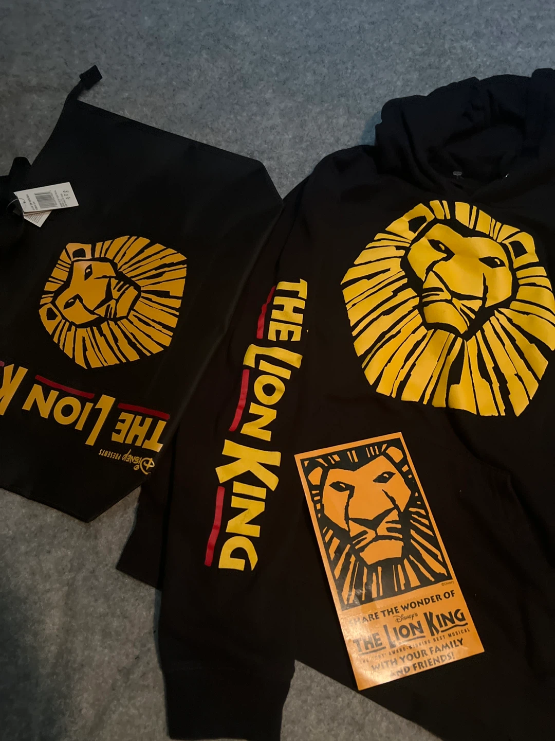 The Lion King Hoodie and Tote Bag Set - Size L