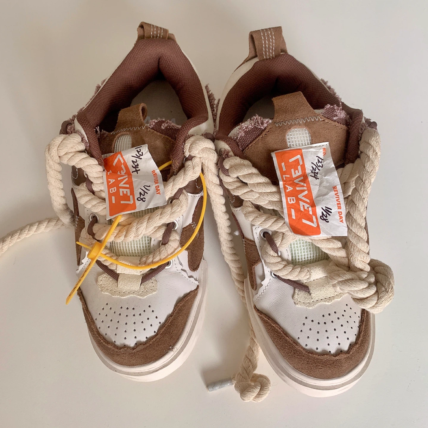New Reviver Lab Star Patchwork Sneakers – Women’s US 6.5 / EU 37 - photo 3