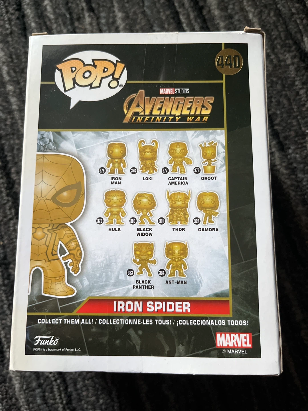 Funko Pop! Marvel Iron Spider 440 and Anger from Inside Out - photo 3