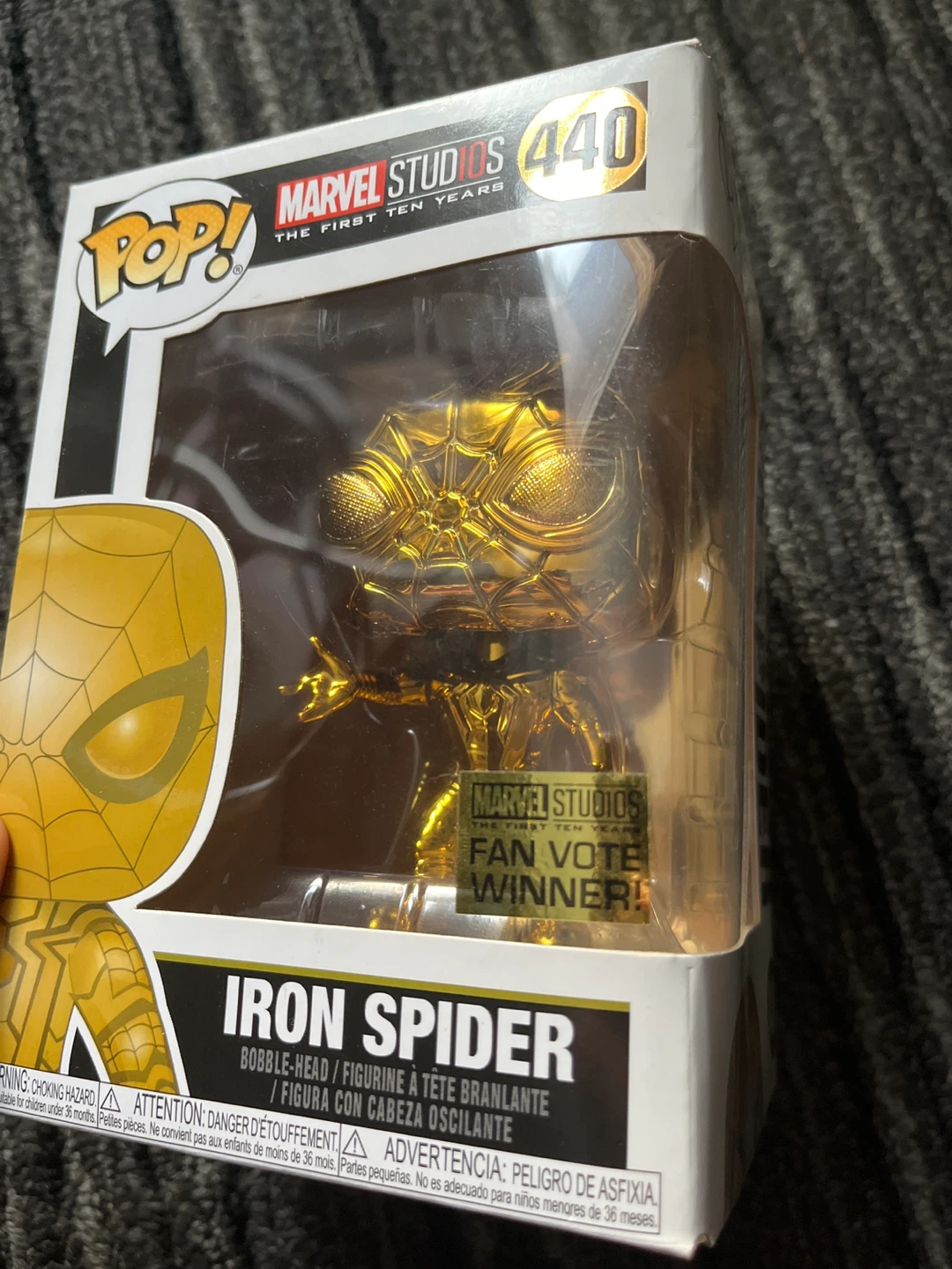 Funko Pop! Marvel Iron Spider 440 and Anger from Inside Out - photo 4