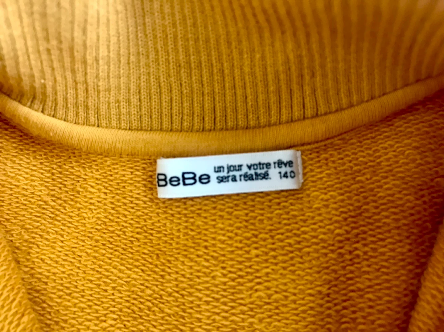 New BeBe Kids Yellow Pullover Sweater Size 140cm - photo 5