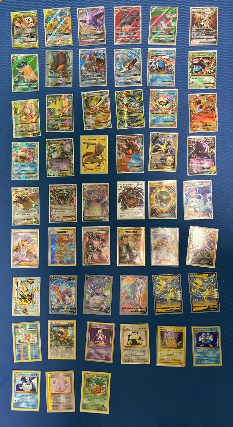 Assorted Pokémon Trading Cards