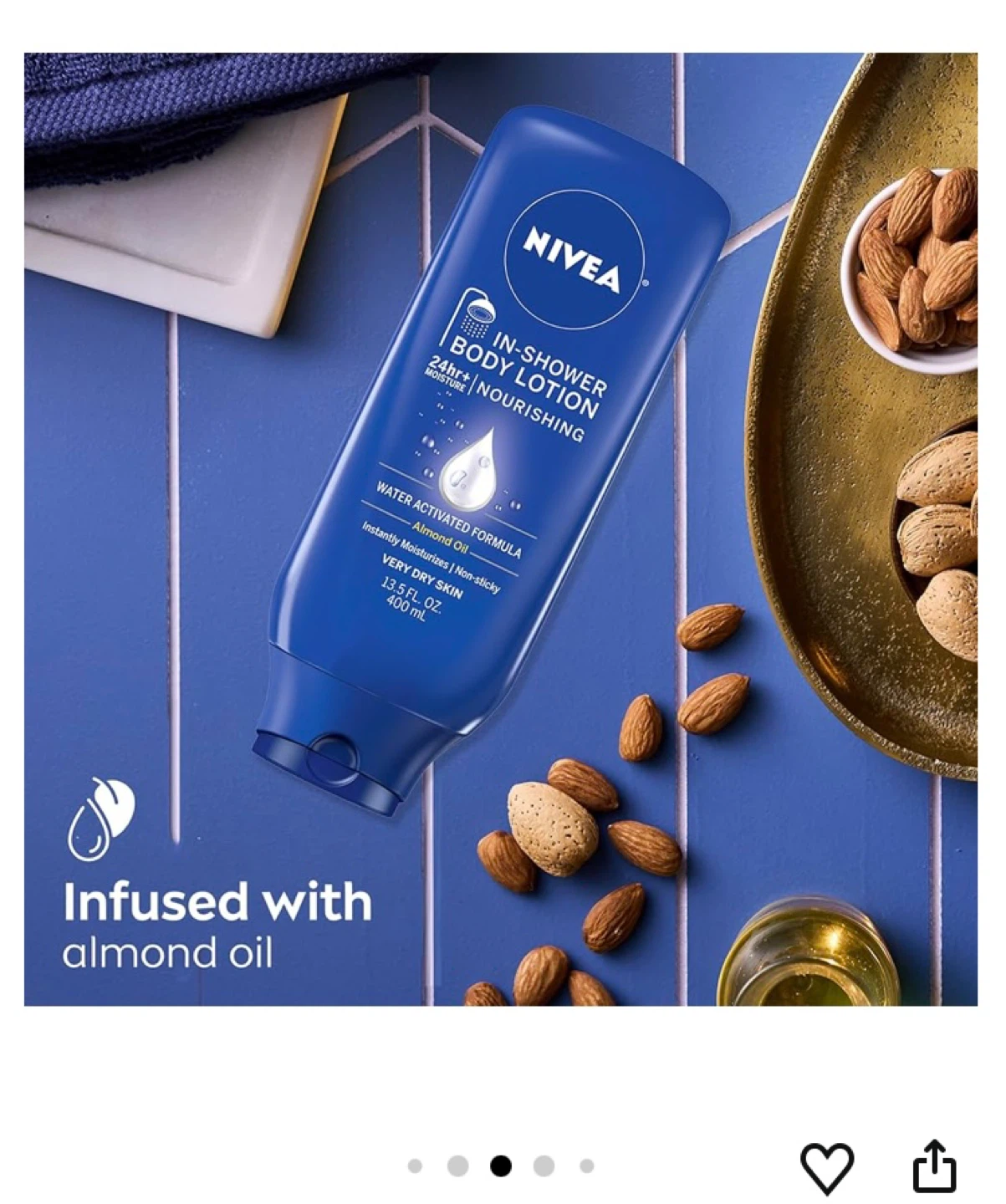 NIVEA In-Shower Body Lotion, 400 mL - photo 4