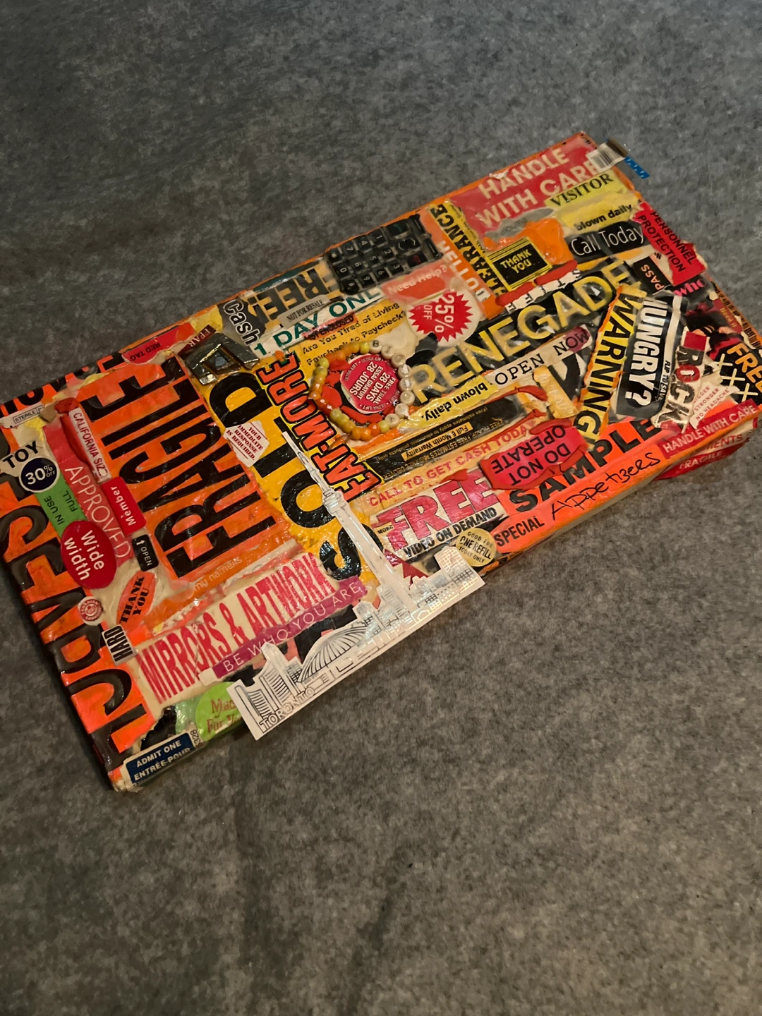 Collage Art Piece - photo 2