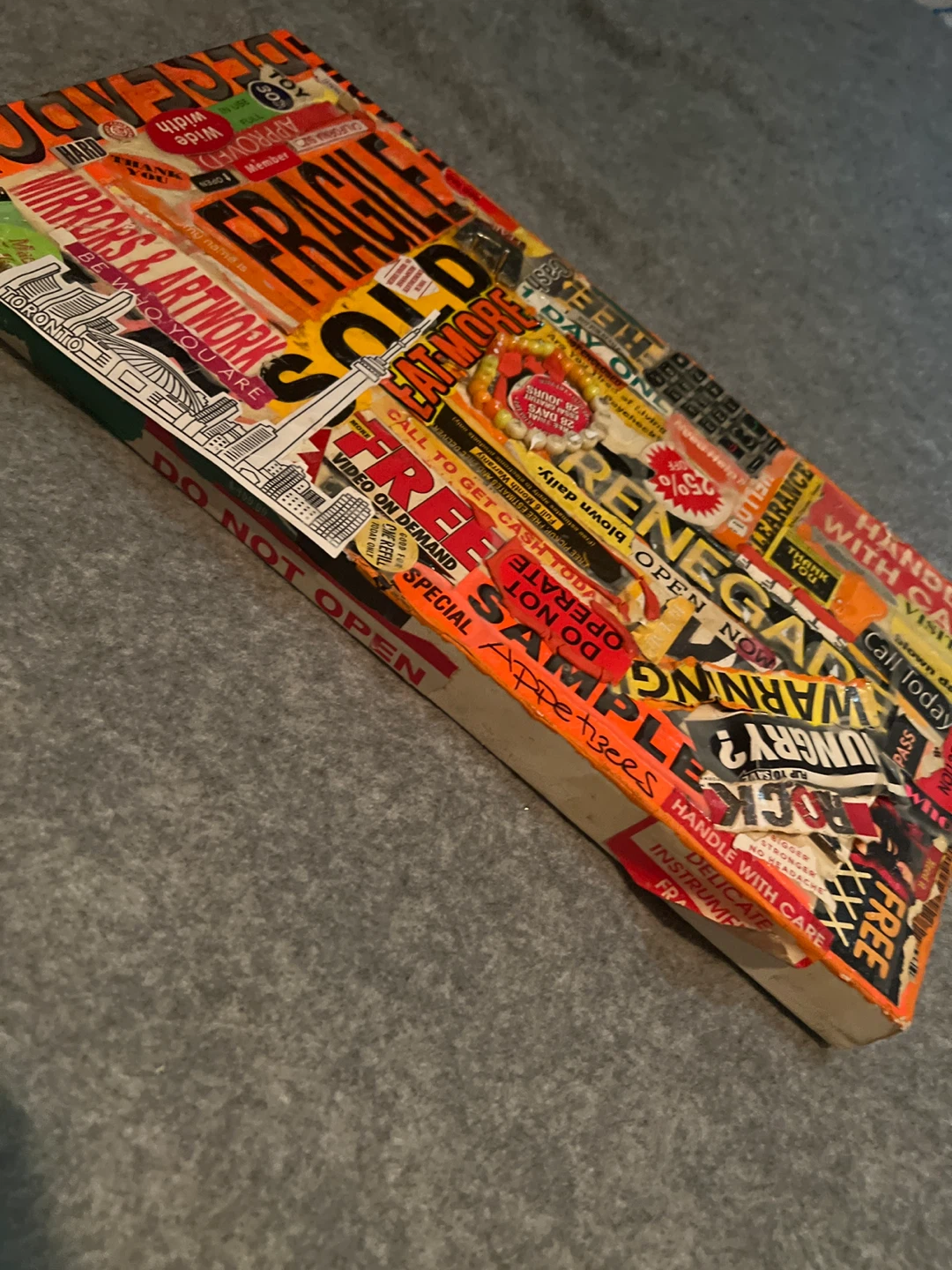 Collage Art Piece