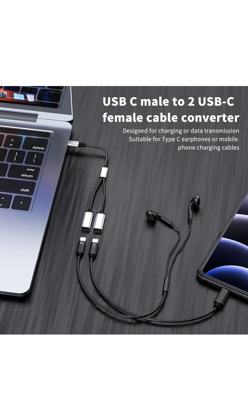 MOGOD USB C Splitter Adapter Cable - photo 5
