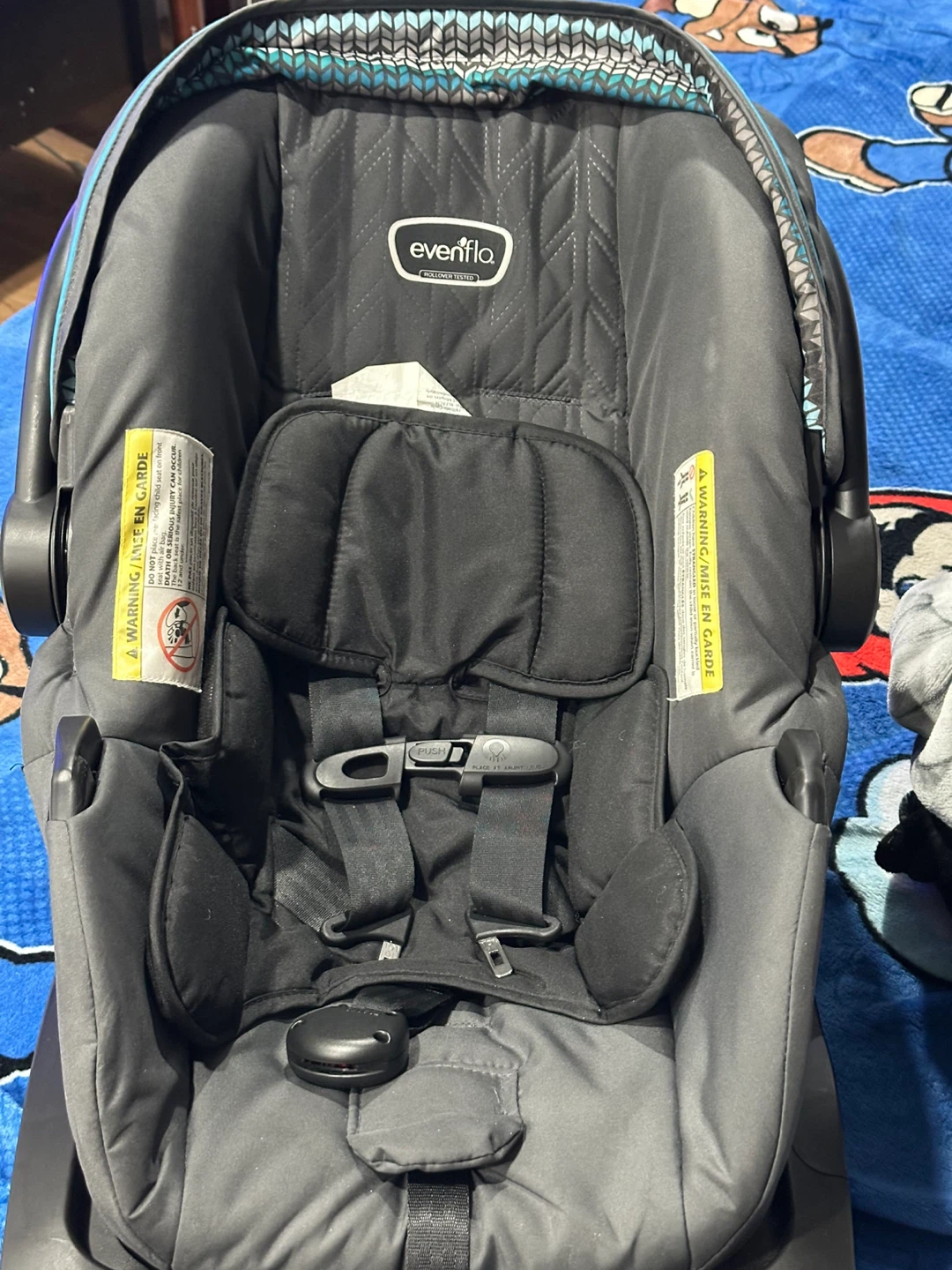 Evenflo stroller with car seat - photo 2