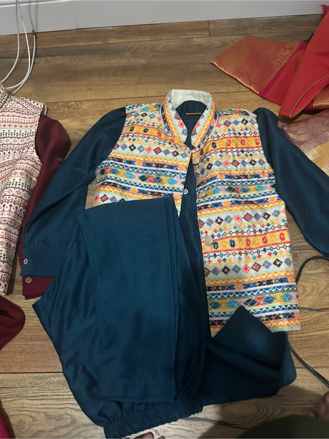 Boys Traditional Indian Outfit Set