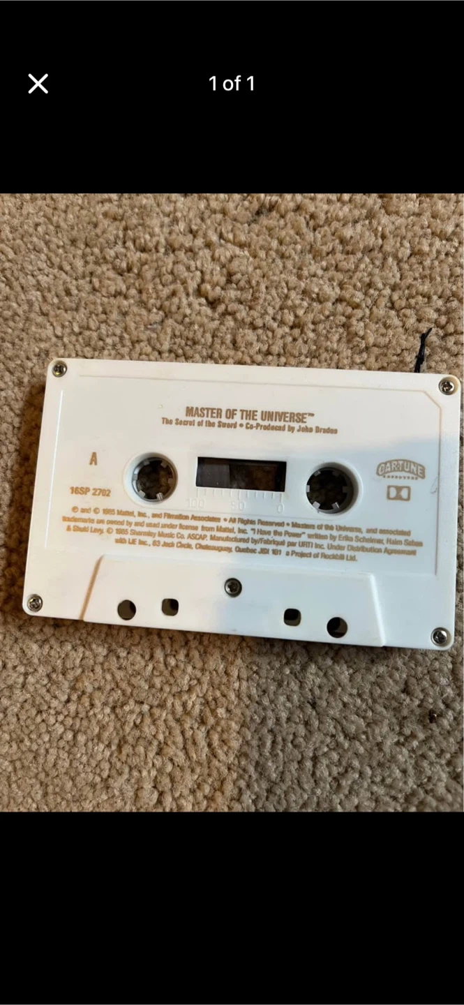 Master of the Universe:  Tape (1985)