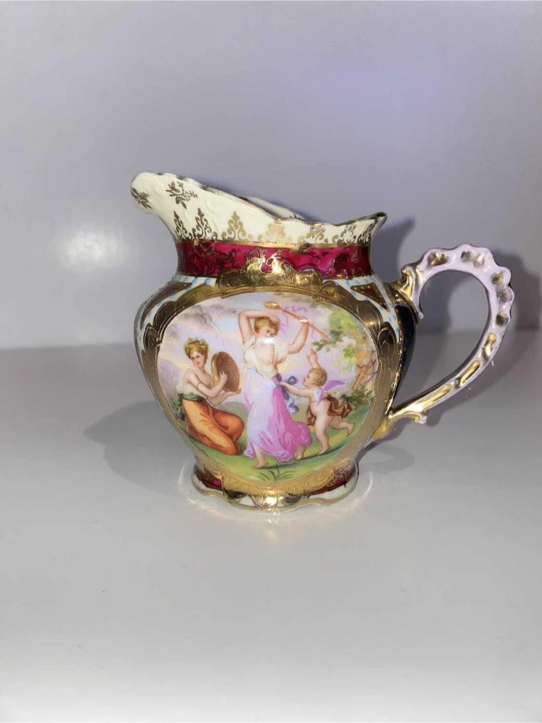 Antique Creamer ROYAL VIENNA 19th Century