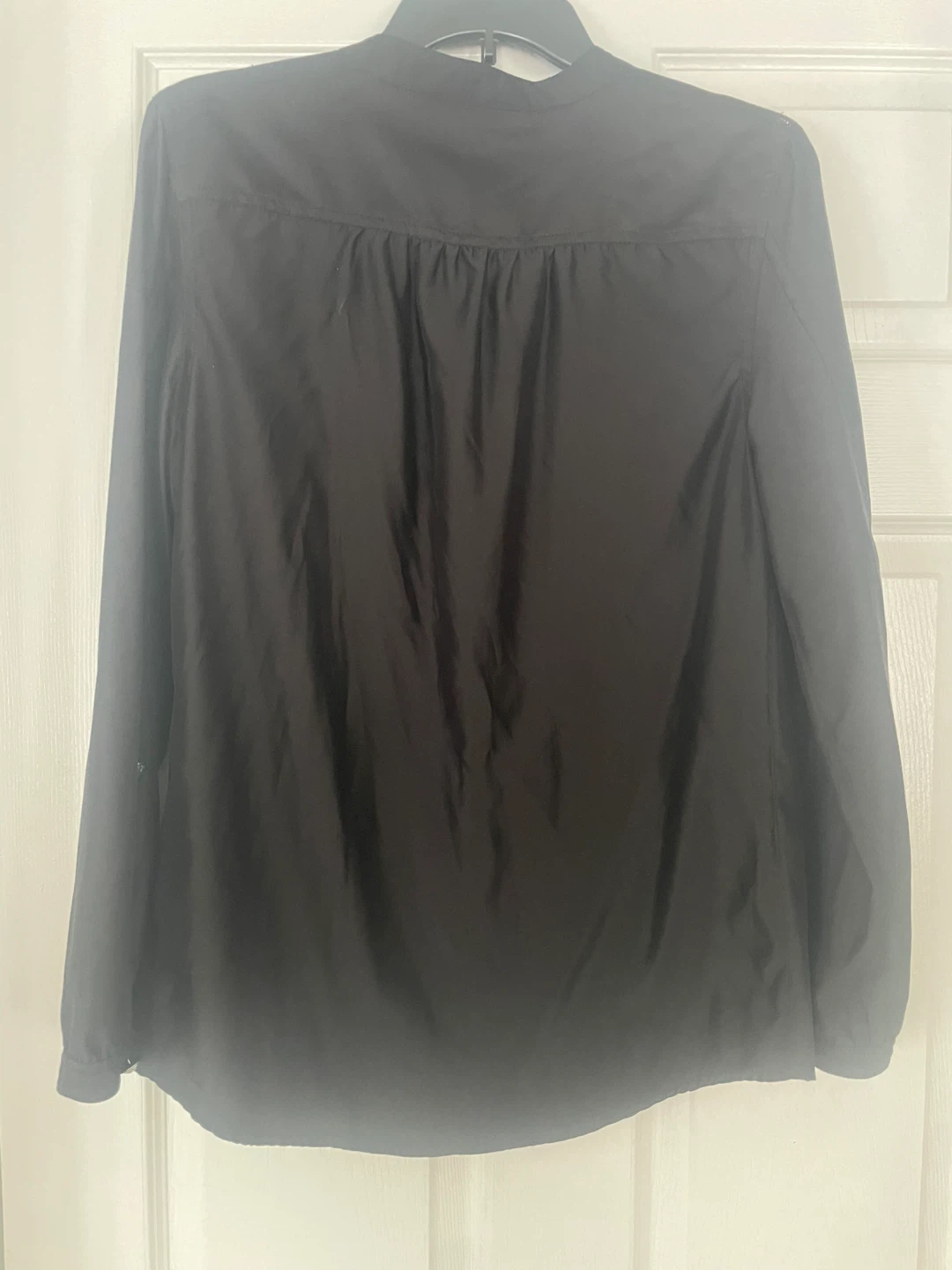 Jessica Black Button-Up Shirt - Size 10 - photo 4
