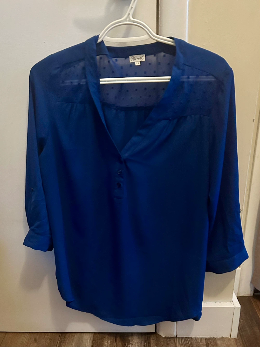 Kismet Royal Blue Blouse