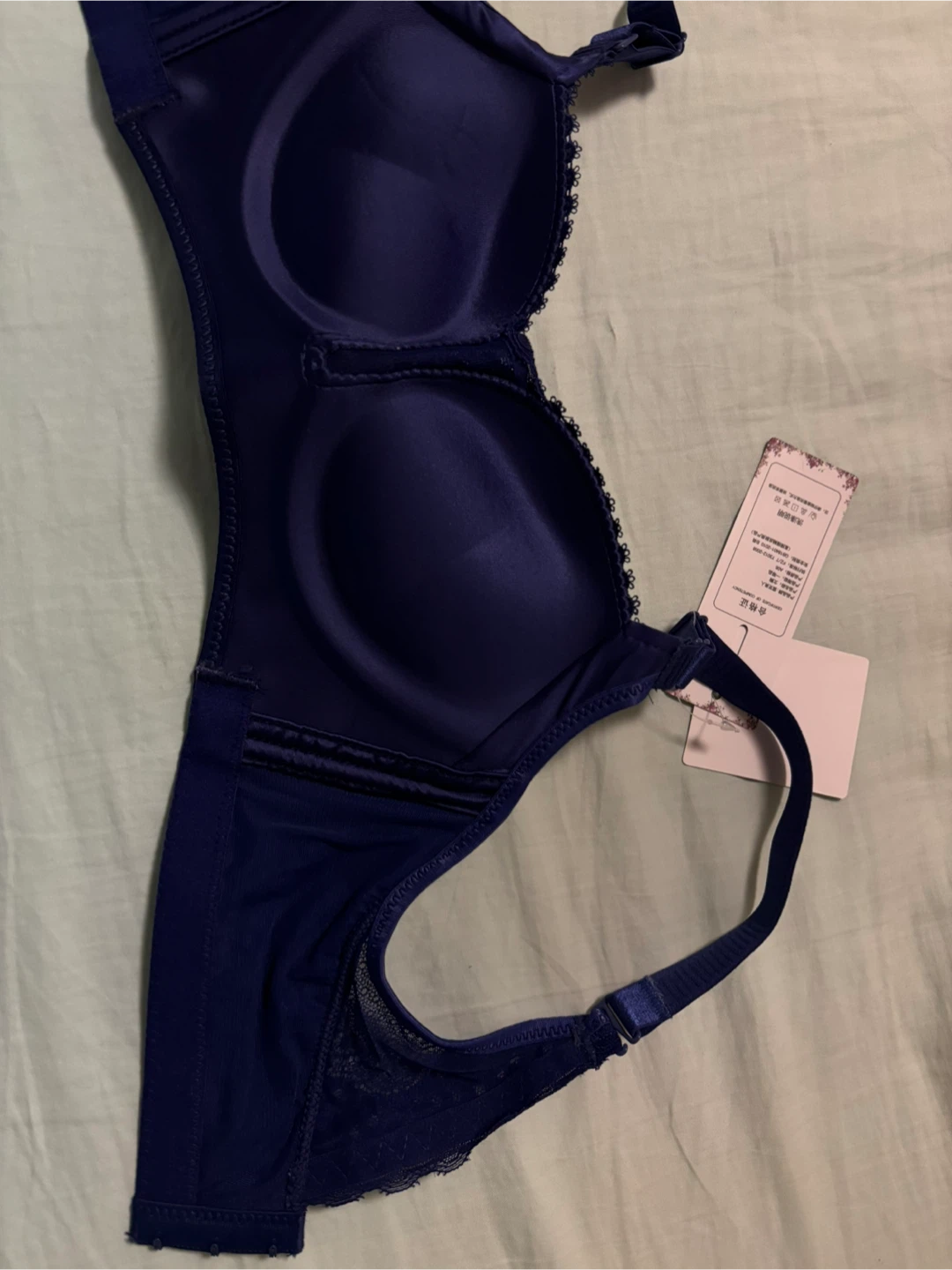 New Women's Push-Up Bra - Navy Blue, Size 34/75 - photo 4
