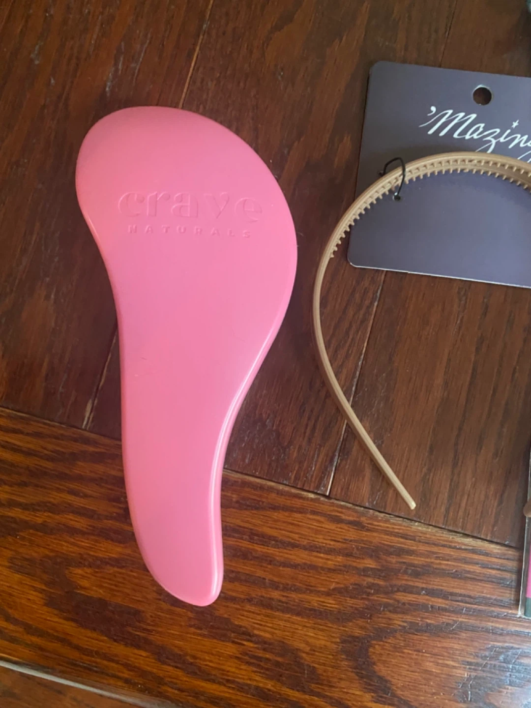 Crave Naturals Detangling Brush & Hair Accessories Set - photo 4