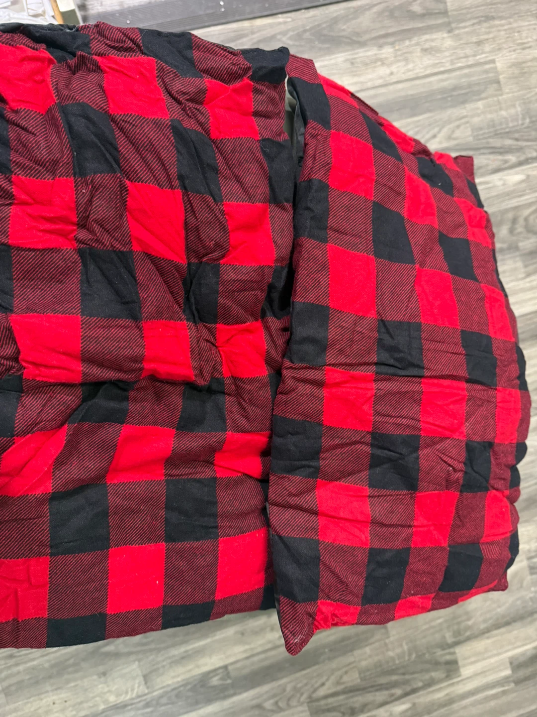 ShinHye Double Sleeping Bag - XXL Queen Size, Black & Red - photo 5