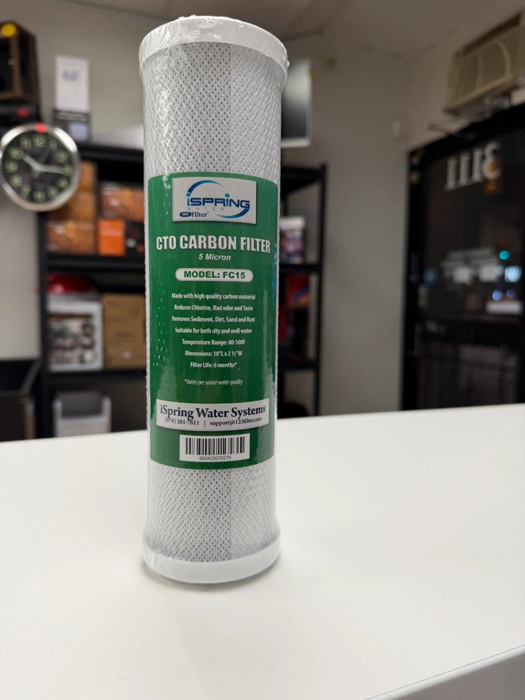 iSpring FC15 CTO Carbon Water Filter - 5 Micron - photo 2