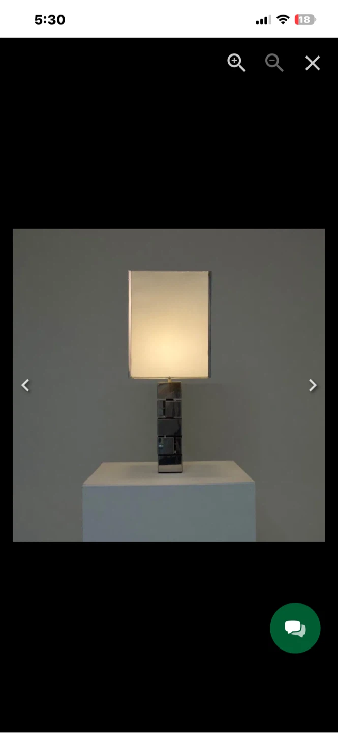 Curtis Jere Chrome Skyscraper Lamp - photo 2