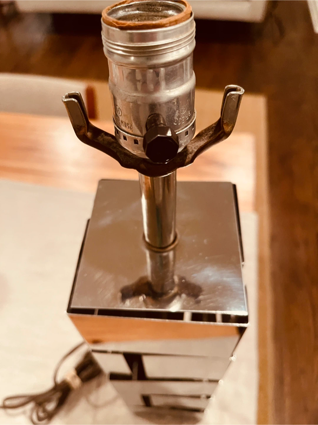 Curtis Jere Chrome Skyscraper Lamp - photo 5