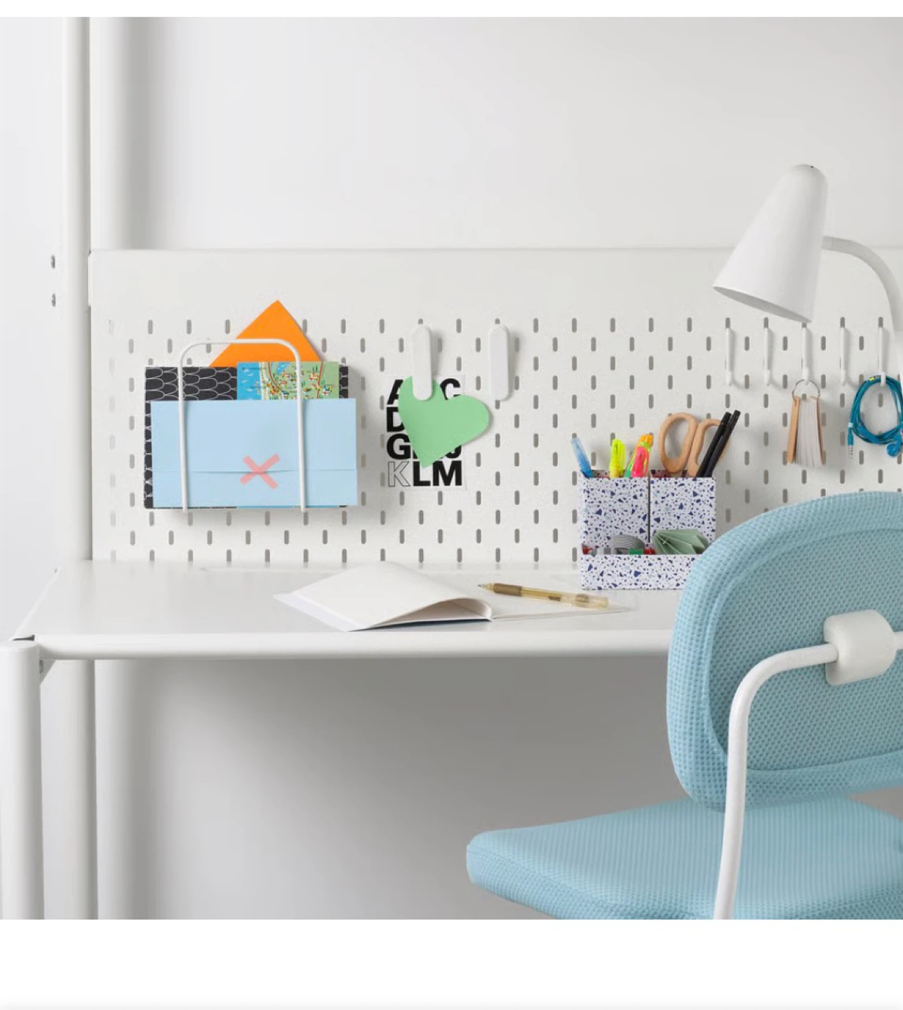 IKEA Loft Bed with Desk and Ladder - photo 5