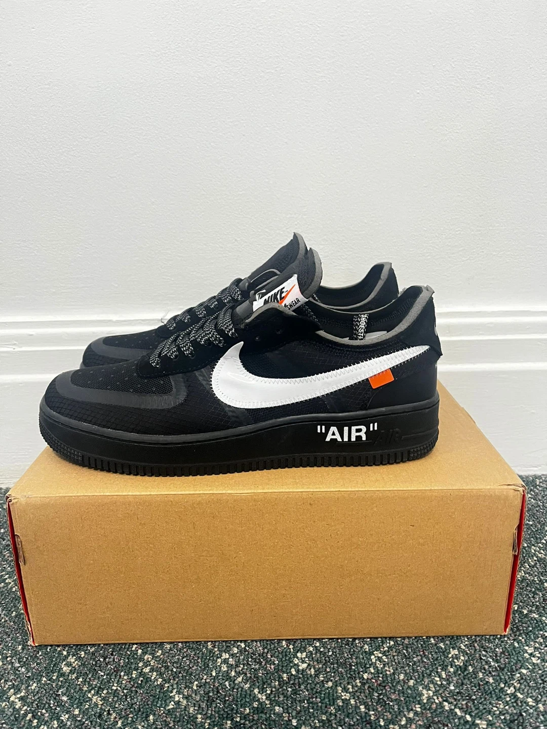 Off-White x Nike Air Force 1 Low 'Black'