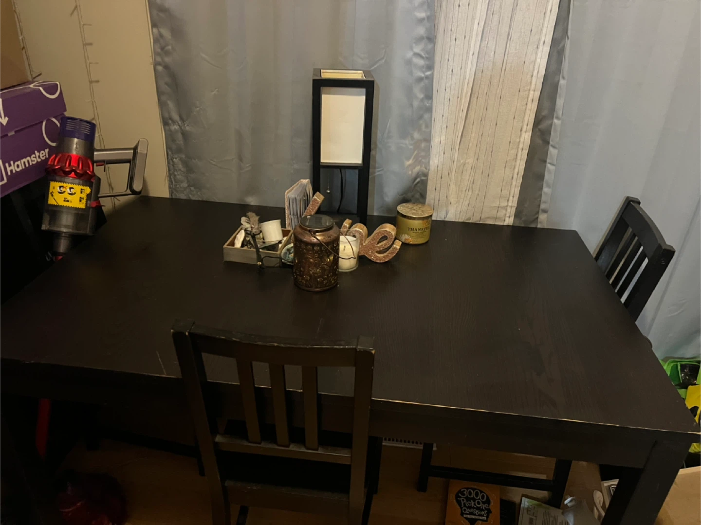 IKEA Black Dining Table