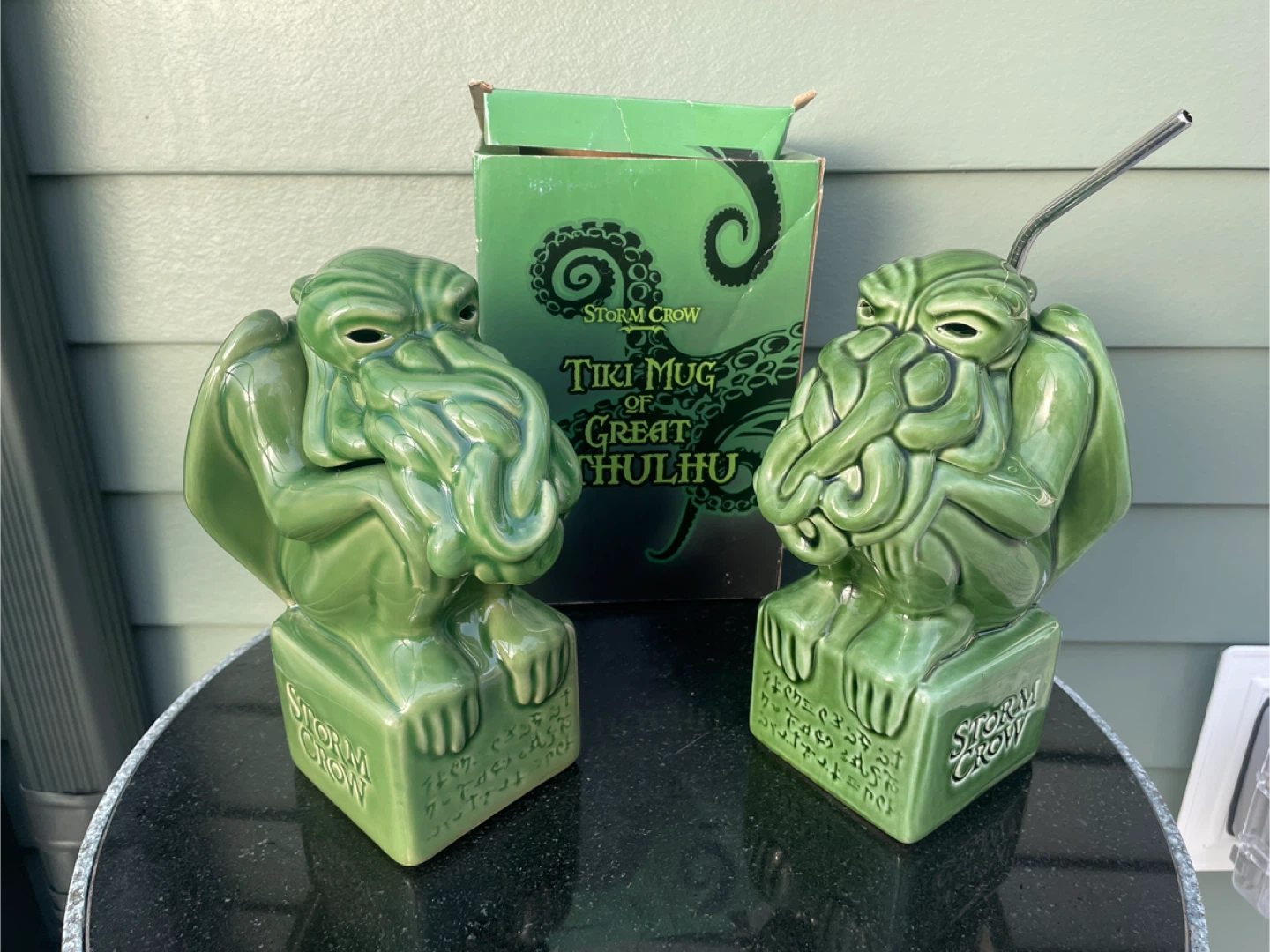 Storm Crow Cthulhu Tiki Mugs (Set of 2)