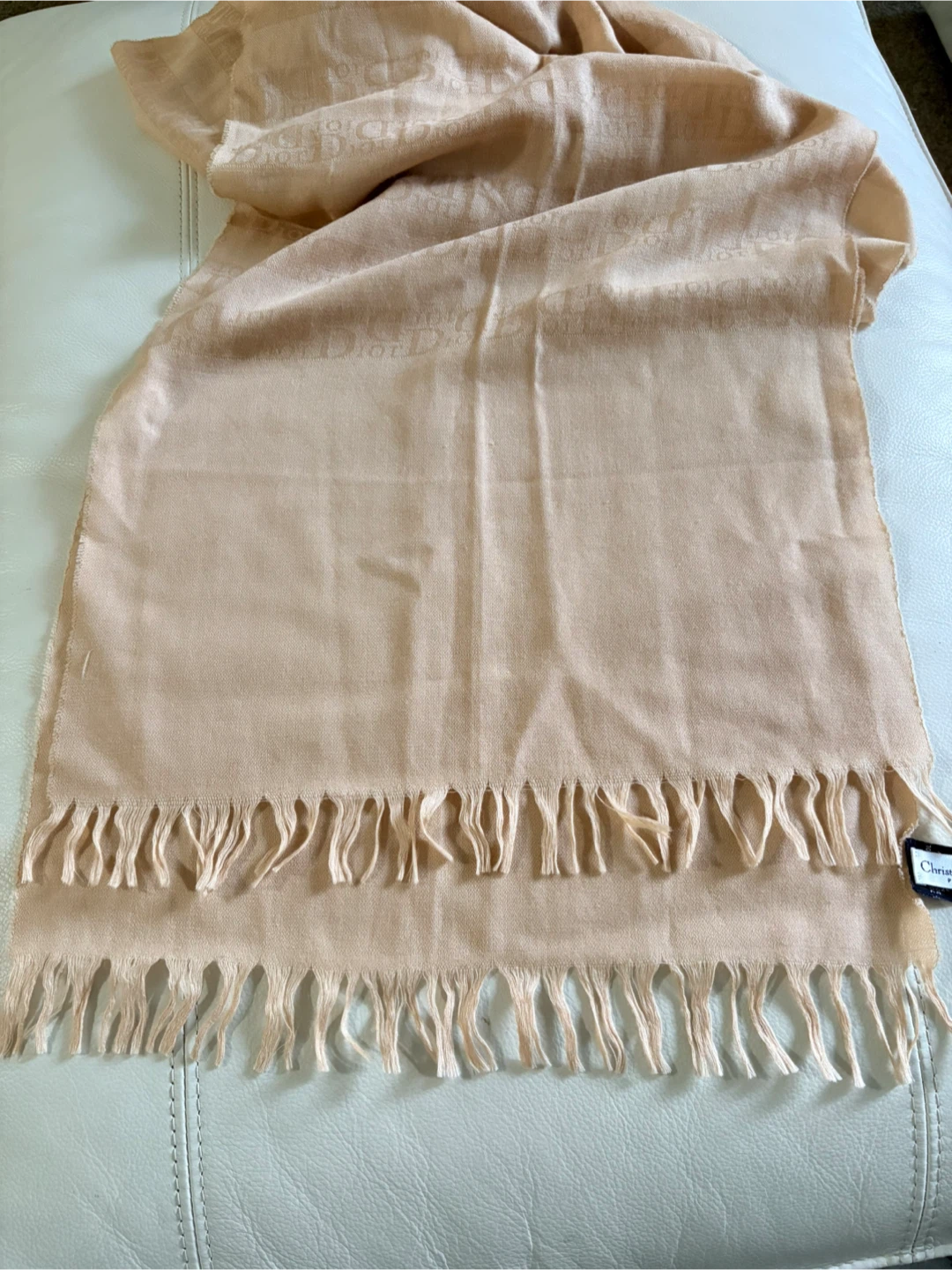 Christian Dior Wool Silk Scarf - photo 3