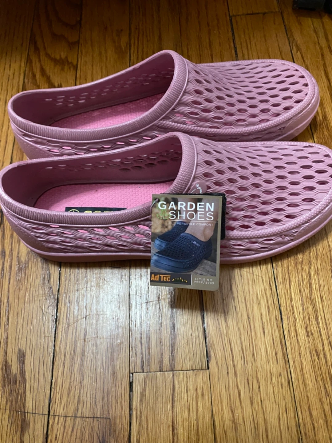 Tecs Garden Shoes Women's Pink Slip-On Clogs Size 9.5 - photo 2