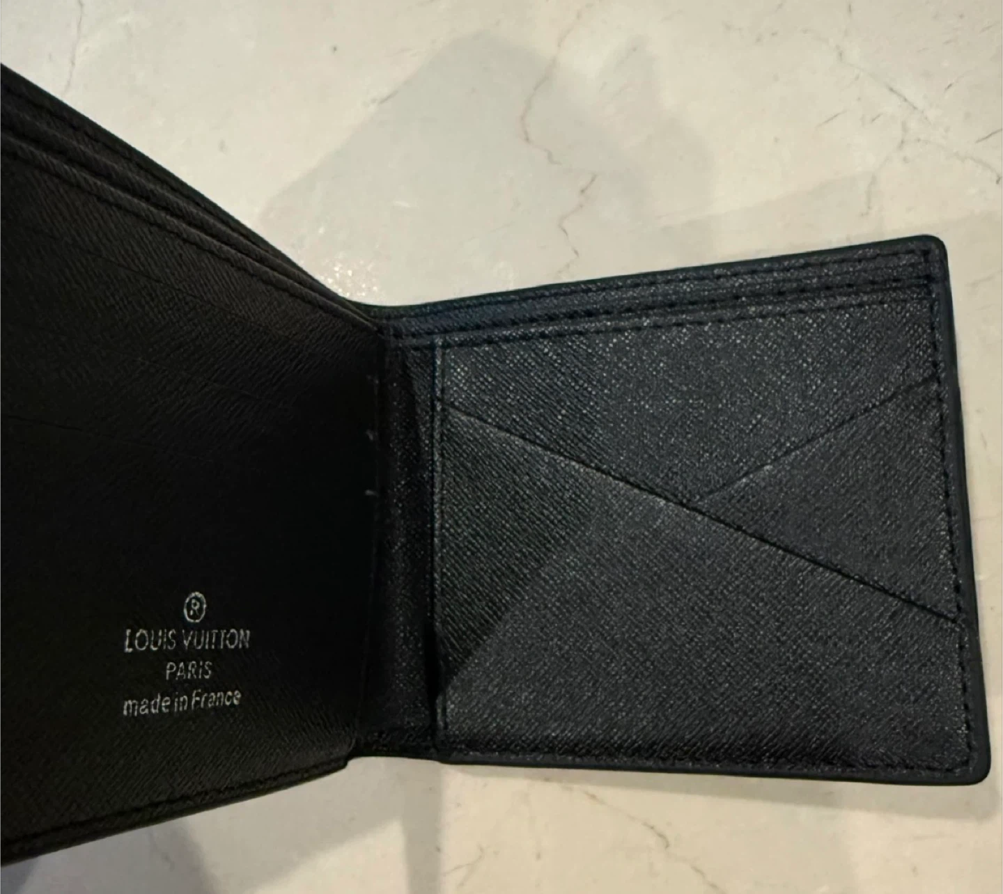 Designer Black Monogram Shadow Wallet - photo 2