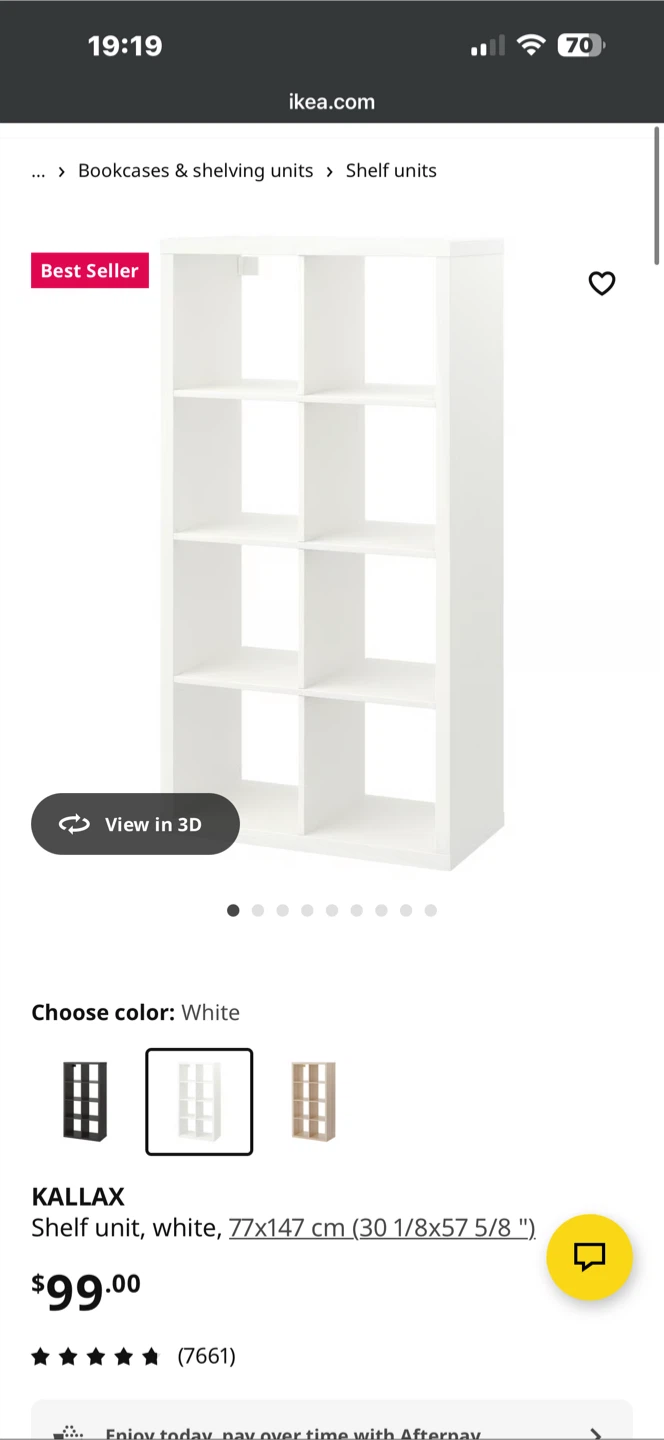 IKEA Kallax Shelf unit (2x4) - MOVE OUT SALE - photo 2