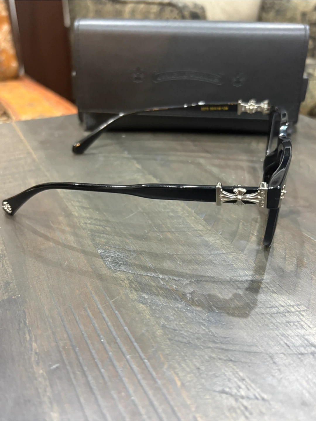 Chrome Hearts Glasses with Case and Box - photo 3