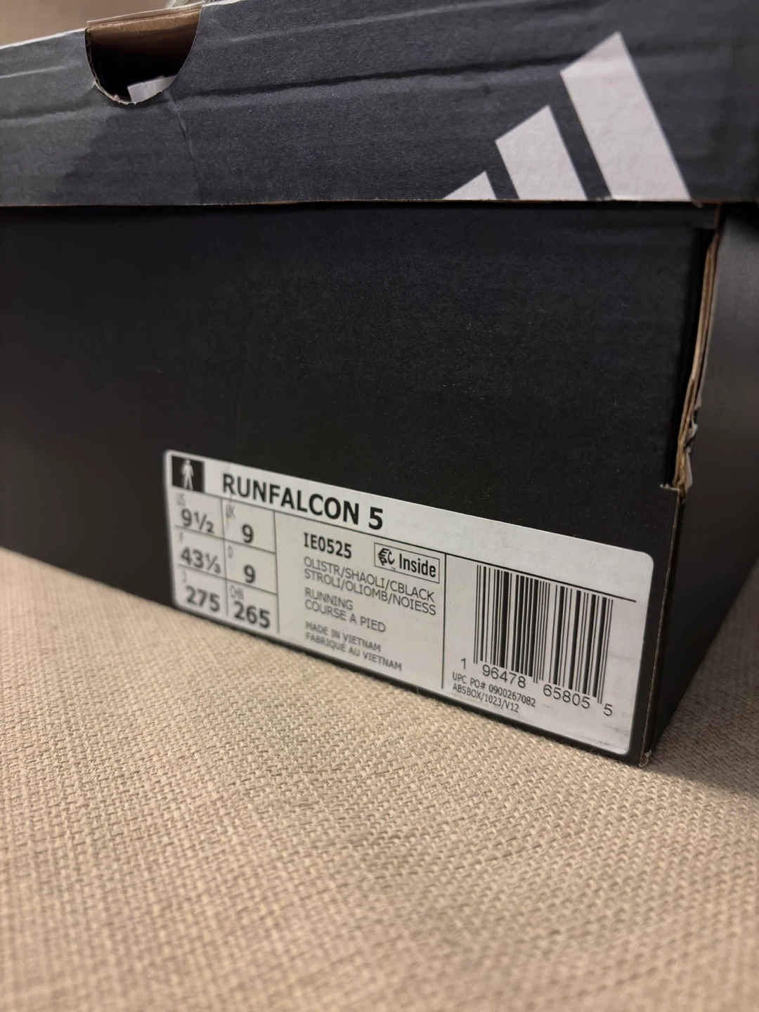 ADIDAS RUNFALCON 5 RUNNING SHOES - photo 3