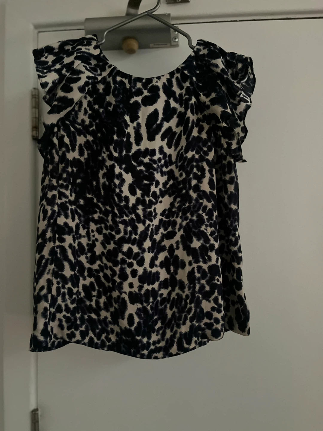 Zara Basic Leopard Print Blouse - photo 4