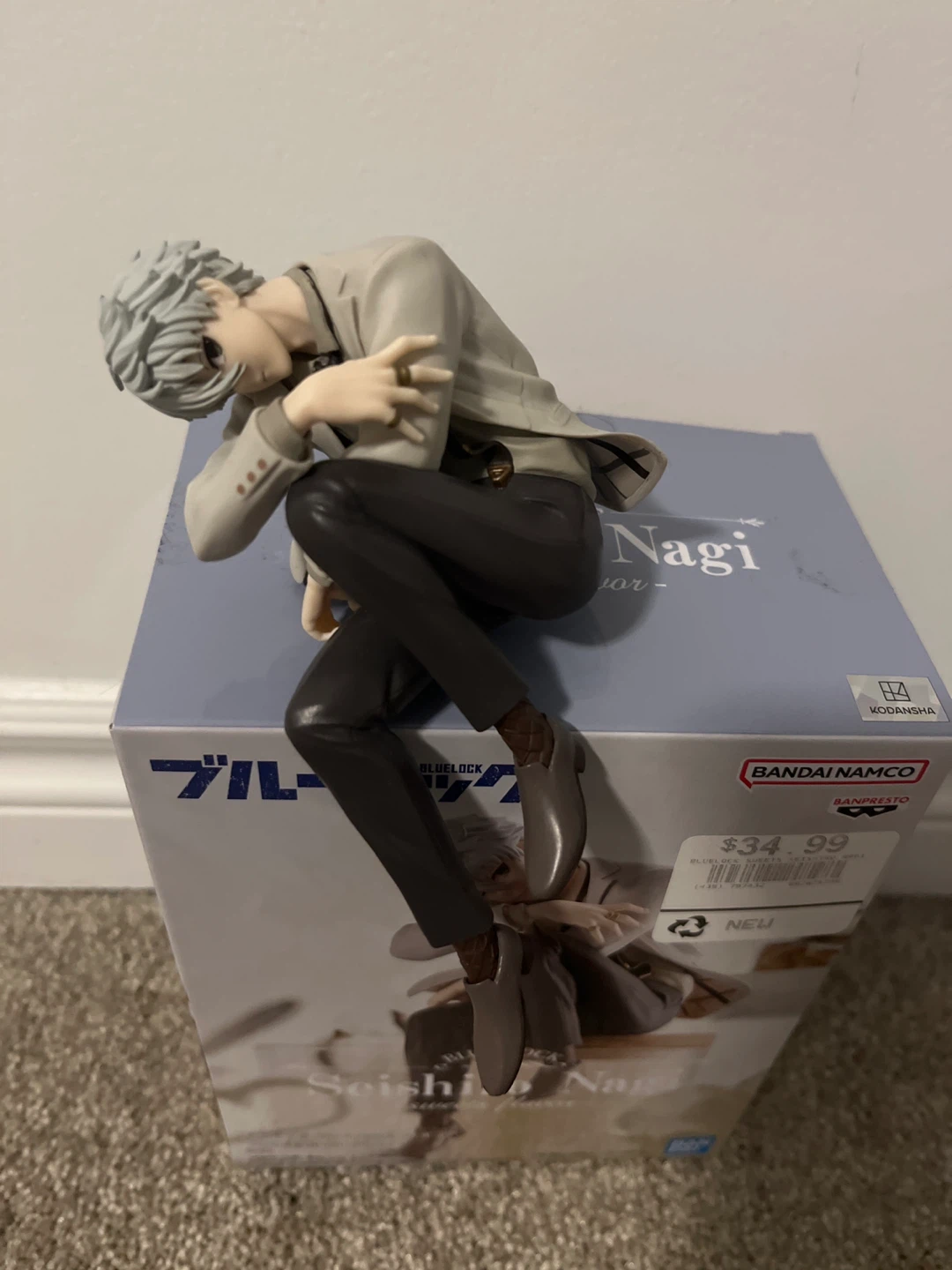 Banpresto Blue Lock Seishiro Nagi Figure - photo 2
