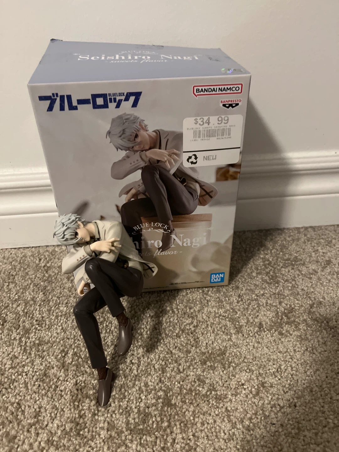 Banpresto Blue Lock Seishiro Nagi Figure - photo 3