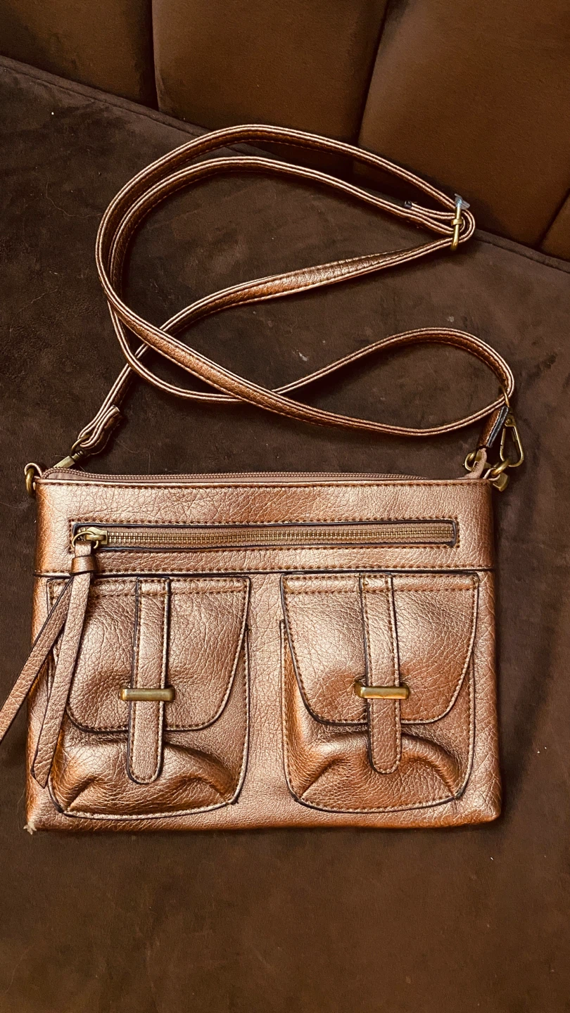 Rose Gold Crossbody Purse