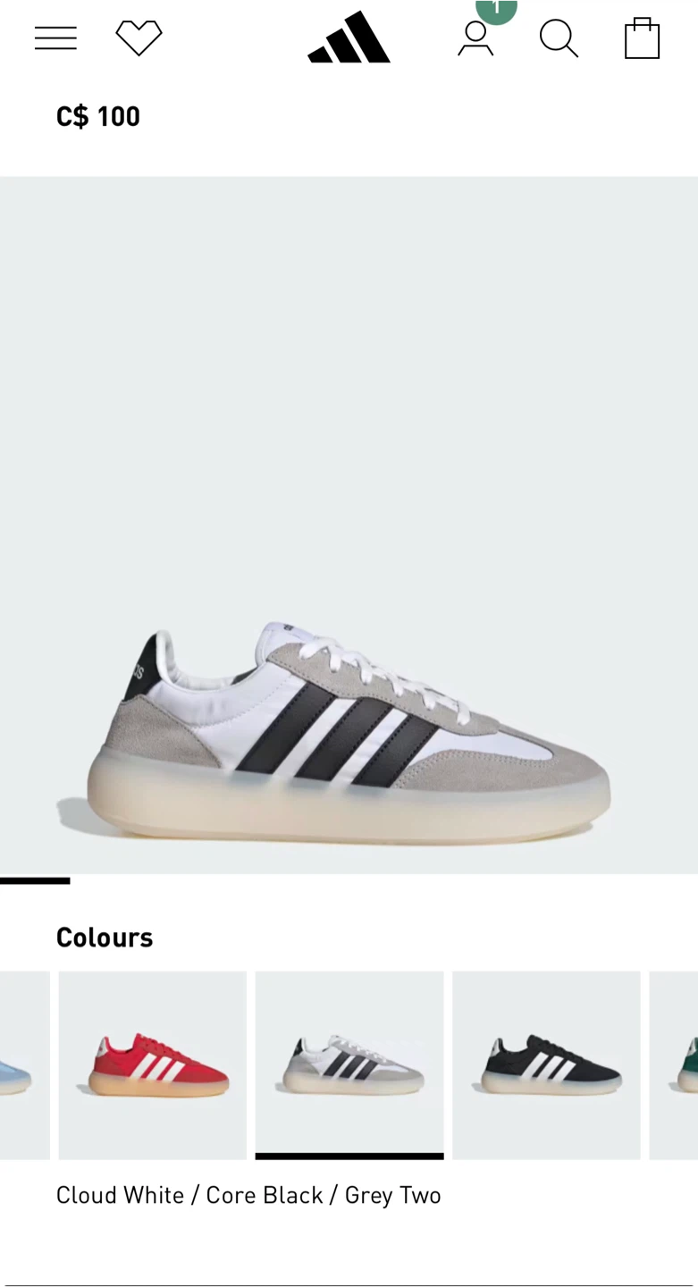 ADIDAS SAMBA BARREDA DECODE SHOES