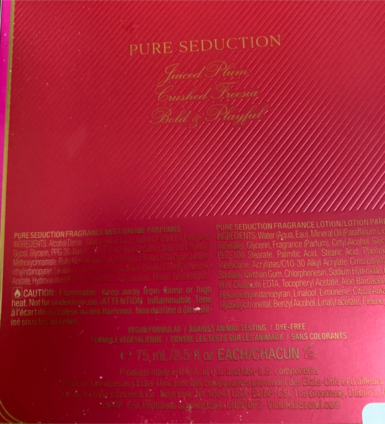 Victoria's Secret Pure Seduction Fragrance Mist & Lotion Set - photo 3
