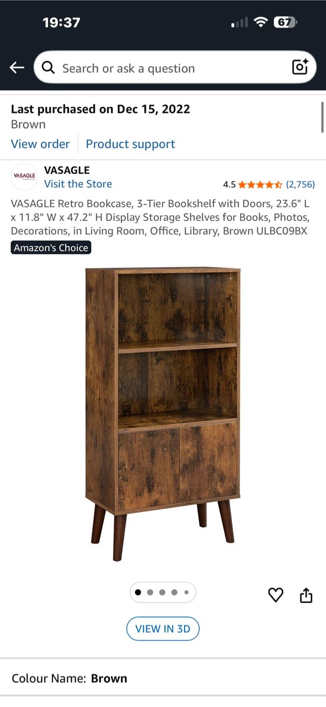 Wooden bookshelf with cabinets - MOVE OUT SALE - photo 2