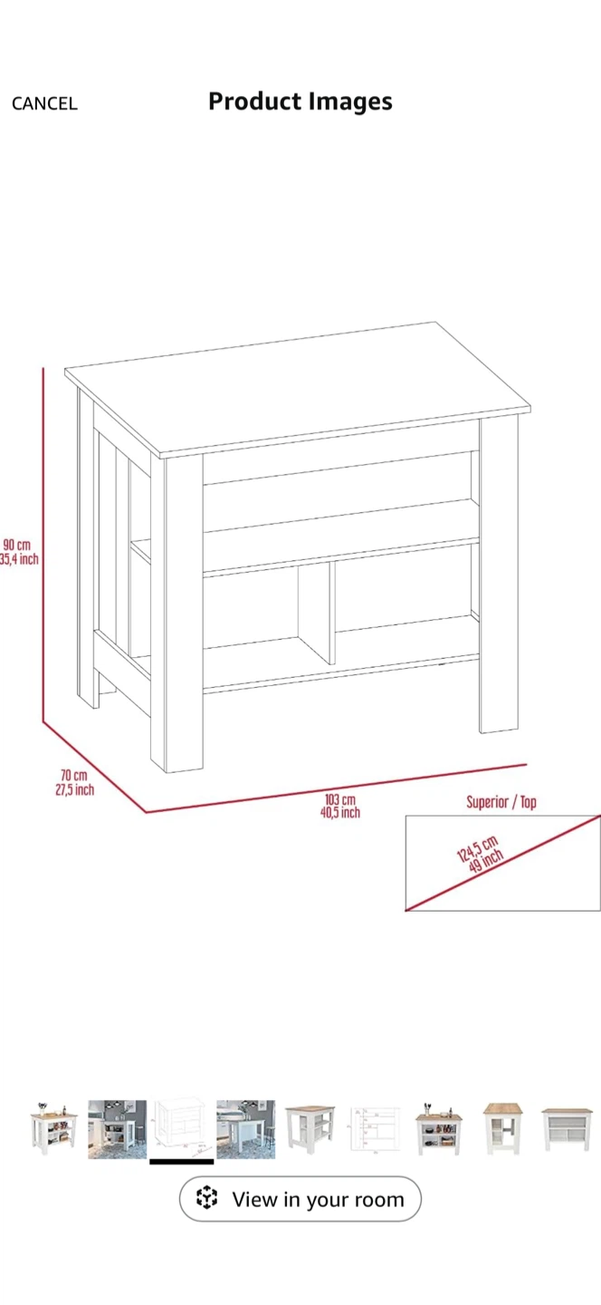 Kitchen island/storage/countertop - MOVE OUT SALE - photo 3