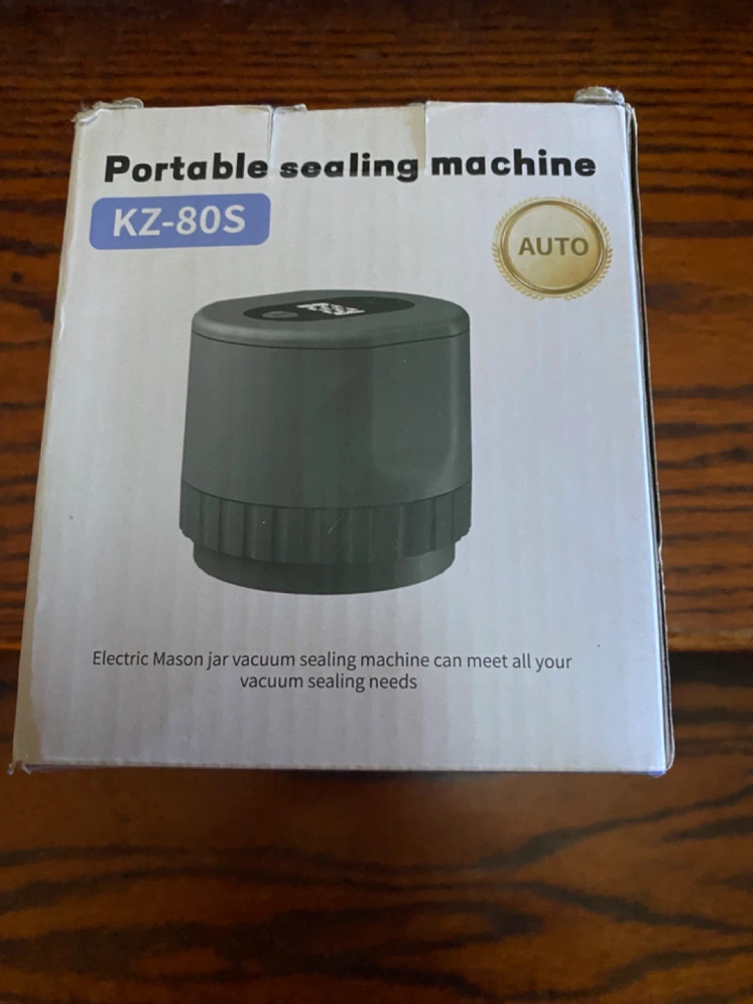 Portable Electric Mason Jar Vacuum Sealer KZ-80S - photo 5