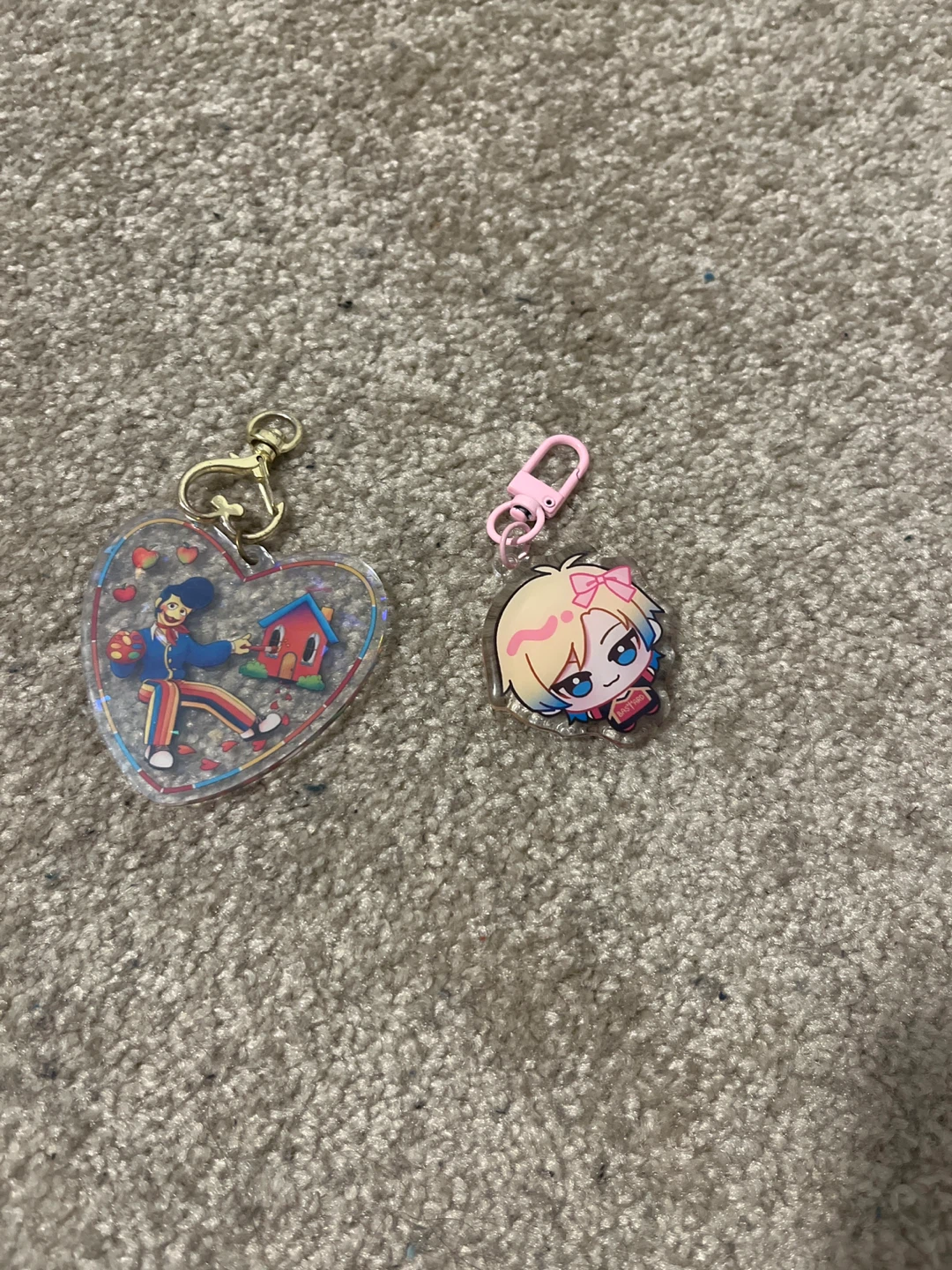 Anime Character Keychains (Set of 2)