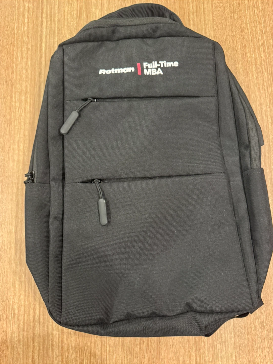 Rotman Full-Time MBA Black Backpack